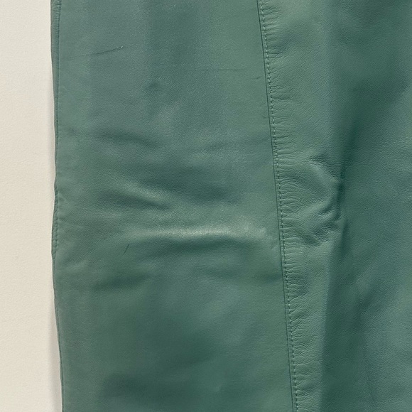 Vintage Danier Midi Length Leather Skirt - Picture 3 of 6